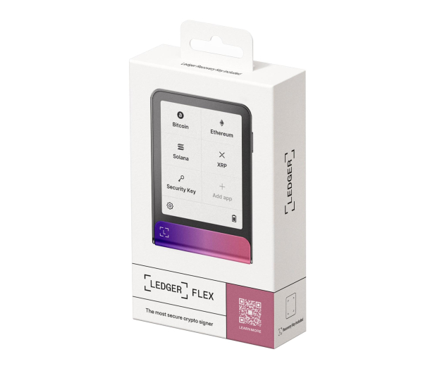 Ledger Flex Crimson Magenta Crypto Hardware Wallet Recovery Key LEDGERFLEX-CMAGENTA-RK - 1416515 - zdjęcie 6